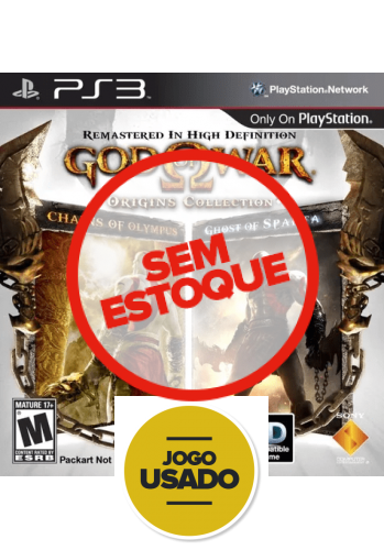 God of War: Origins Collection - PS3(Usado)